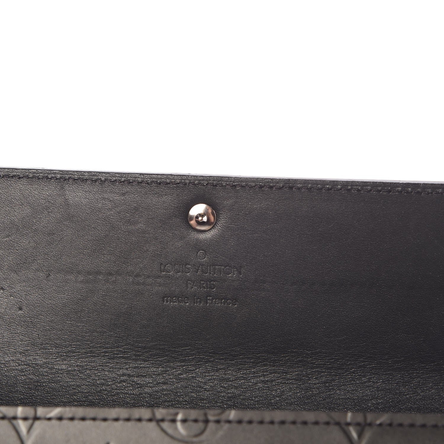 Louis Vuitton Mat Monogram Sarah Wallet Gris 6 of 11