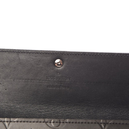 Louis Vuitton Mat Monogram Sarah Wallet Gris 6 of 11