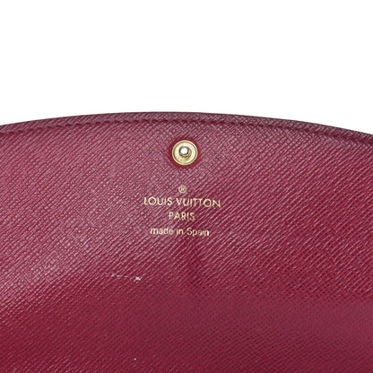 Louis Vuitton Monogram Emilie Wallet Fuchsia 6 of 9