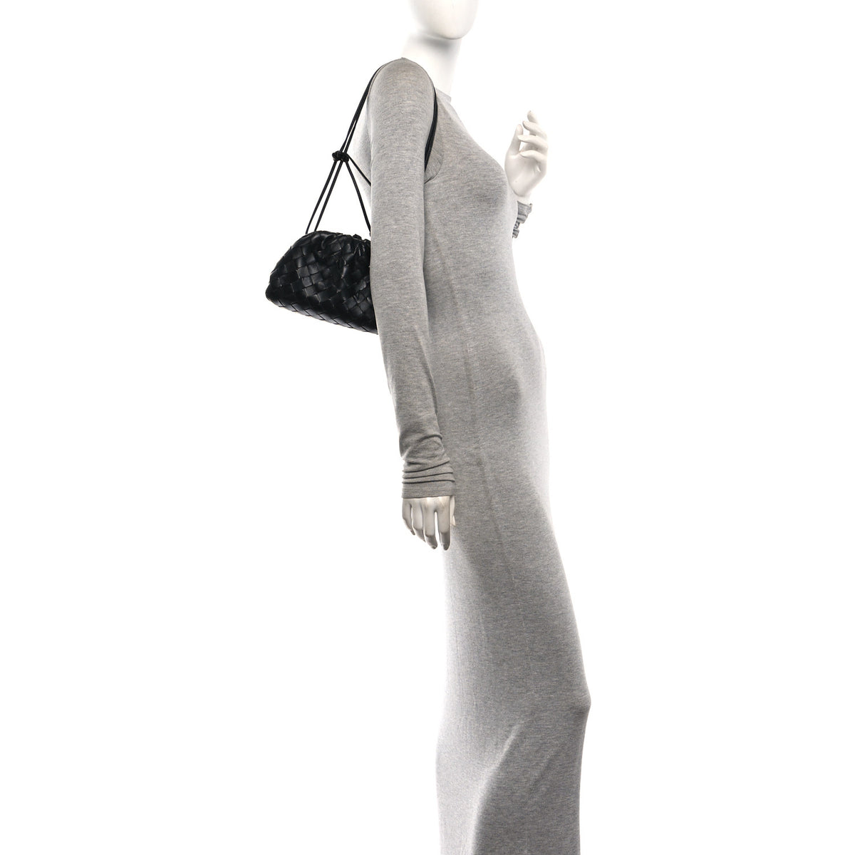 Nappa Intrecciato The Mini Pouch Black