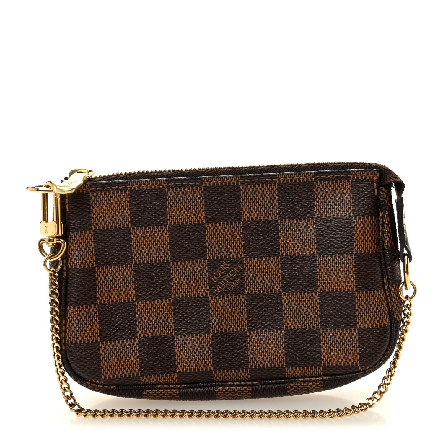 Louis Vuitton Damier Ebene Mini Pochette Accessories 1 of 7