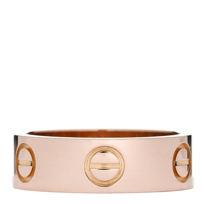 Cartier 18K Pink Gold 5.5mm LOVE Ring 50 5.25 1 of 4