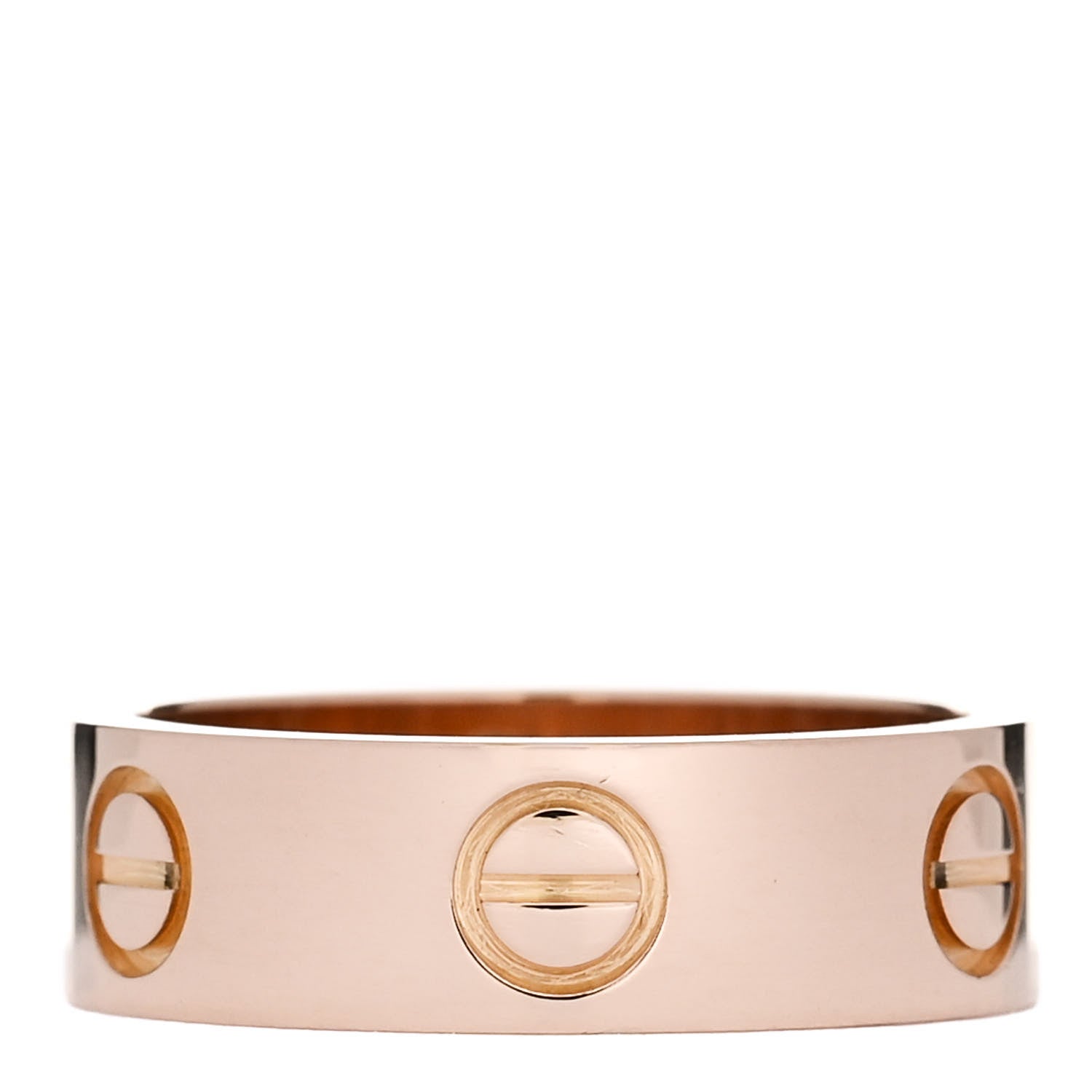 Cartier 18K Pink Gold 5.5mm LOVE Ring 50 5.25 1 of 4
