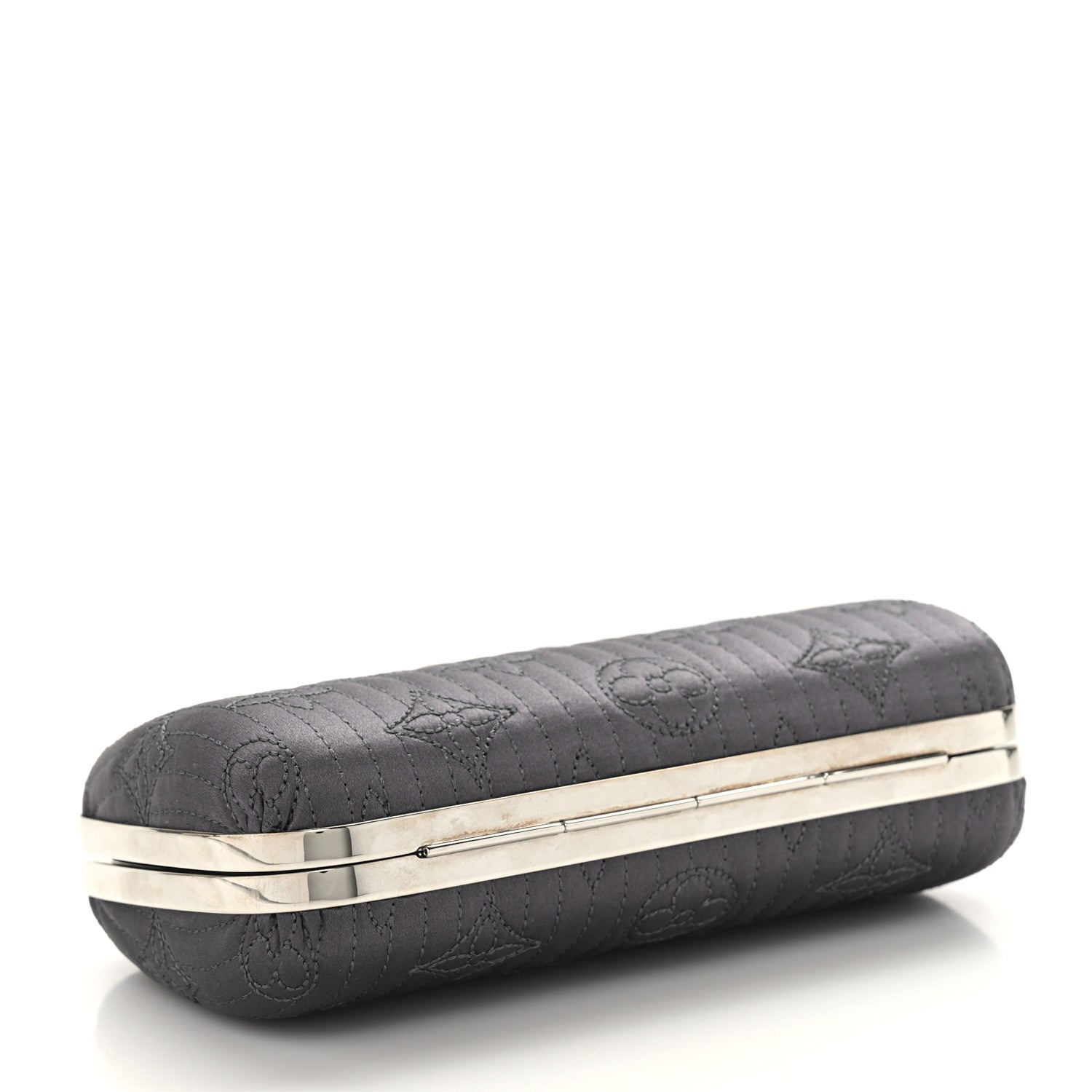 Louis Vuitton Monogram Motard Minaudiere Clutch Grey 3 of 7