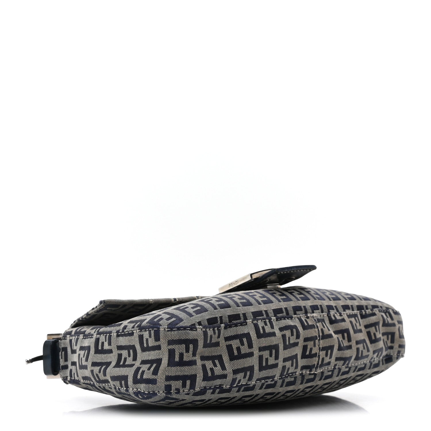 Fendi Zucchino Baguette Navy 1758072 – FASHIONPHILE