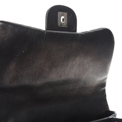 Chanel Lambskin Quilted 3 Accordion Flap Bag Black 10 of 12