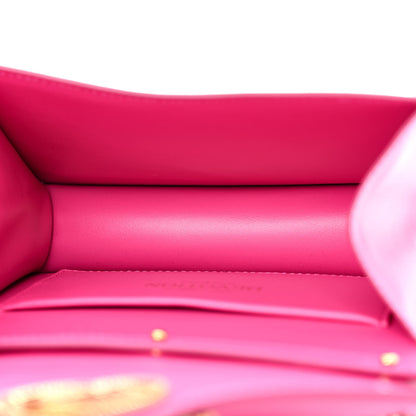 Dolce & Gabbana Smooth Calfskin Small Devotion Envelope Top Handle Bag Pink 5 of 12