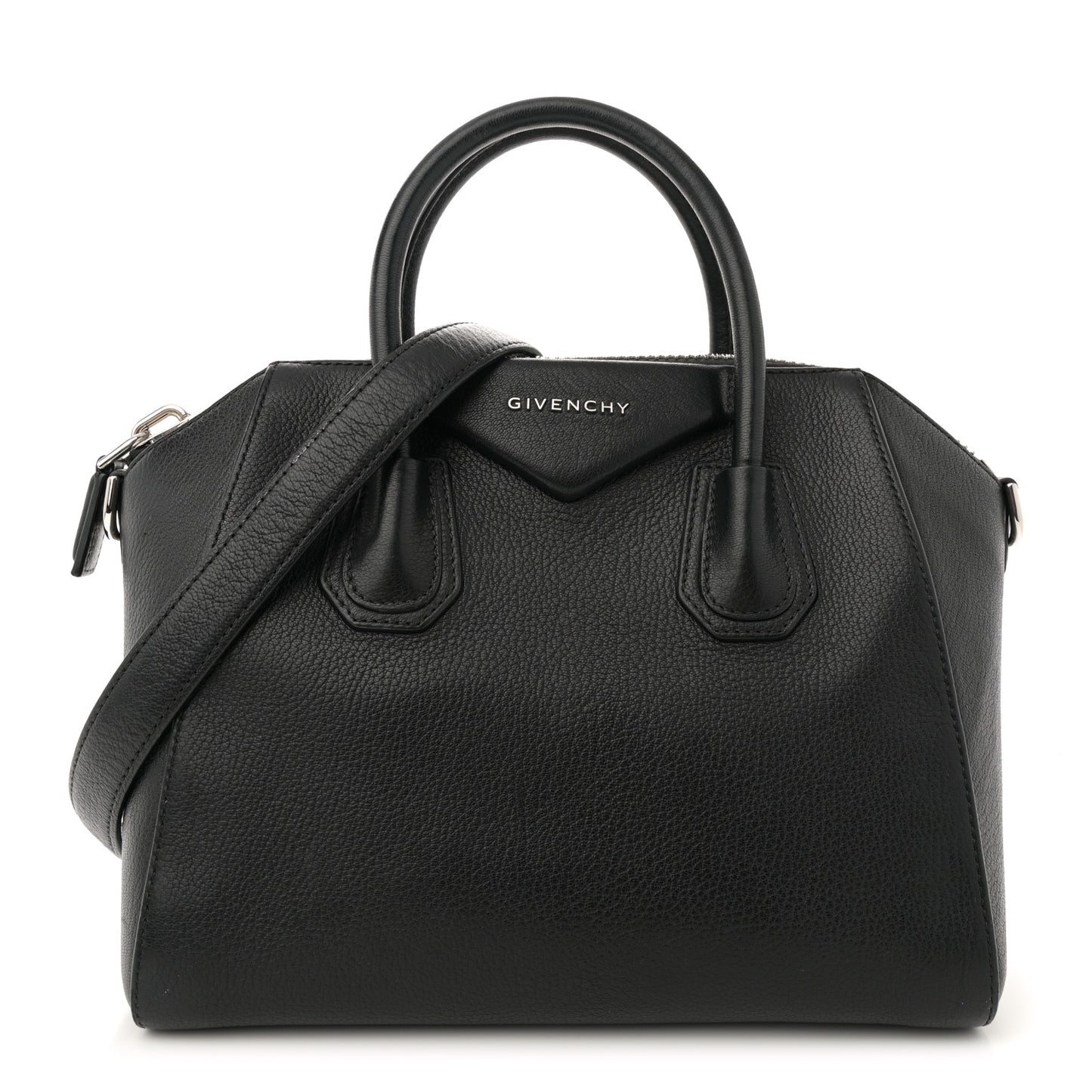 Sugar Goatskin Small Antigona Black