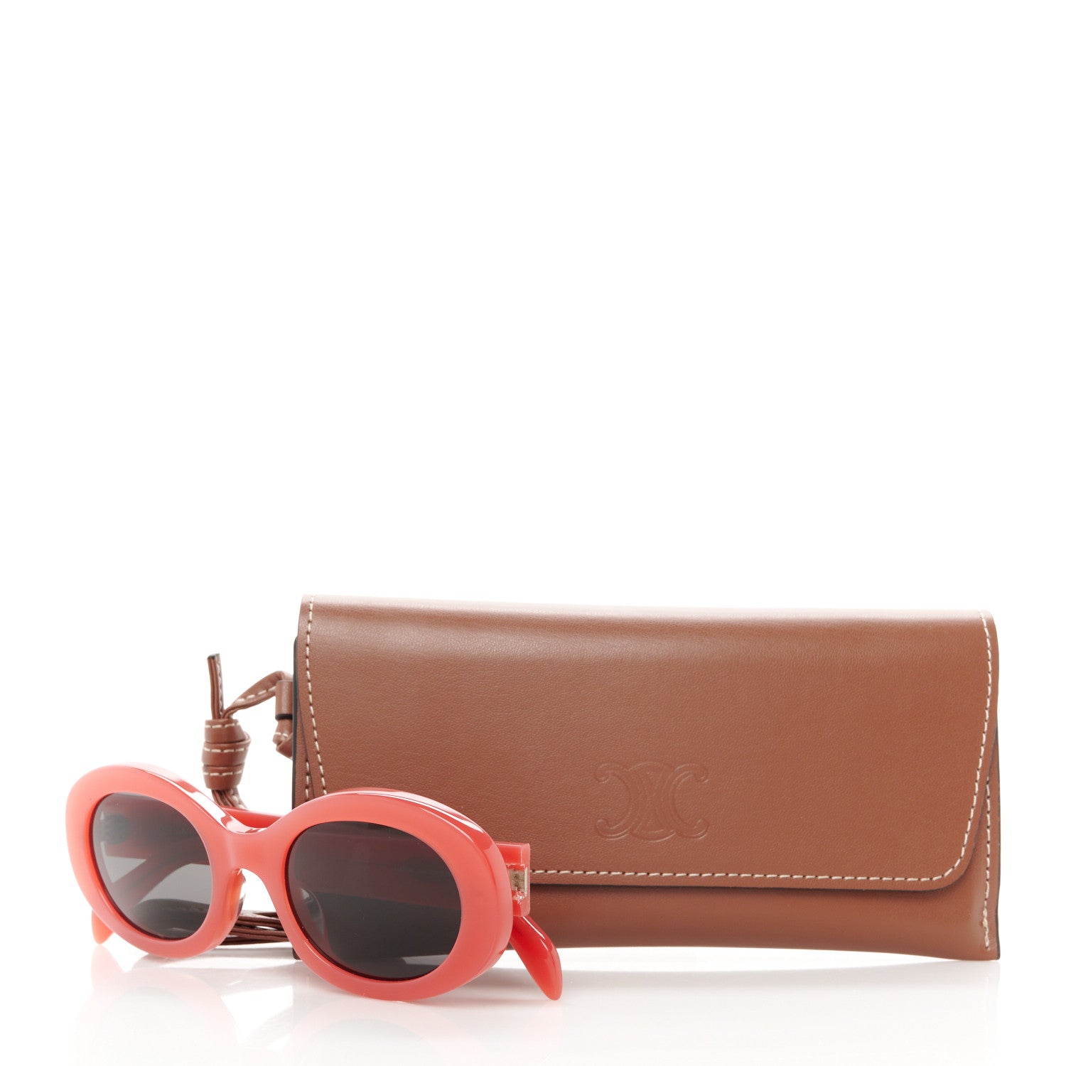 Celine Acetate Triomphe 01 Sunglasses CL 40194U Pink 8 of 8