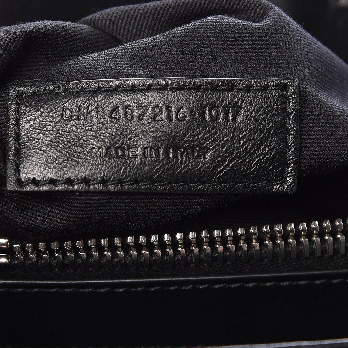 Calfskin Y Quilted Monogram Medium Loulou Chain Satchel Black