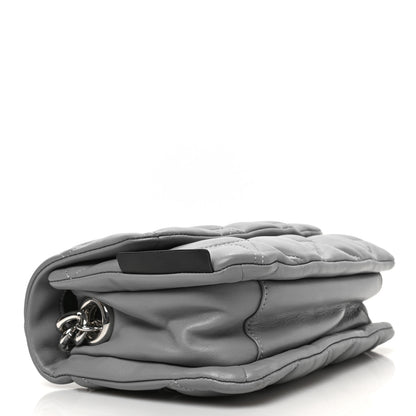 Marc Jacobs Lambskin Quilted Pillow Bag Grey 4 of 8