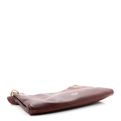 Prada Nappa Large Etude Shoulder Bag Brown 4 of 10