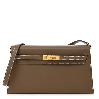 Hermes Madame Calfskin Kelly Elan Etoupe 1 of 11