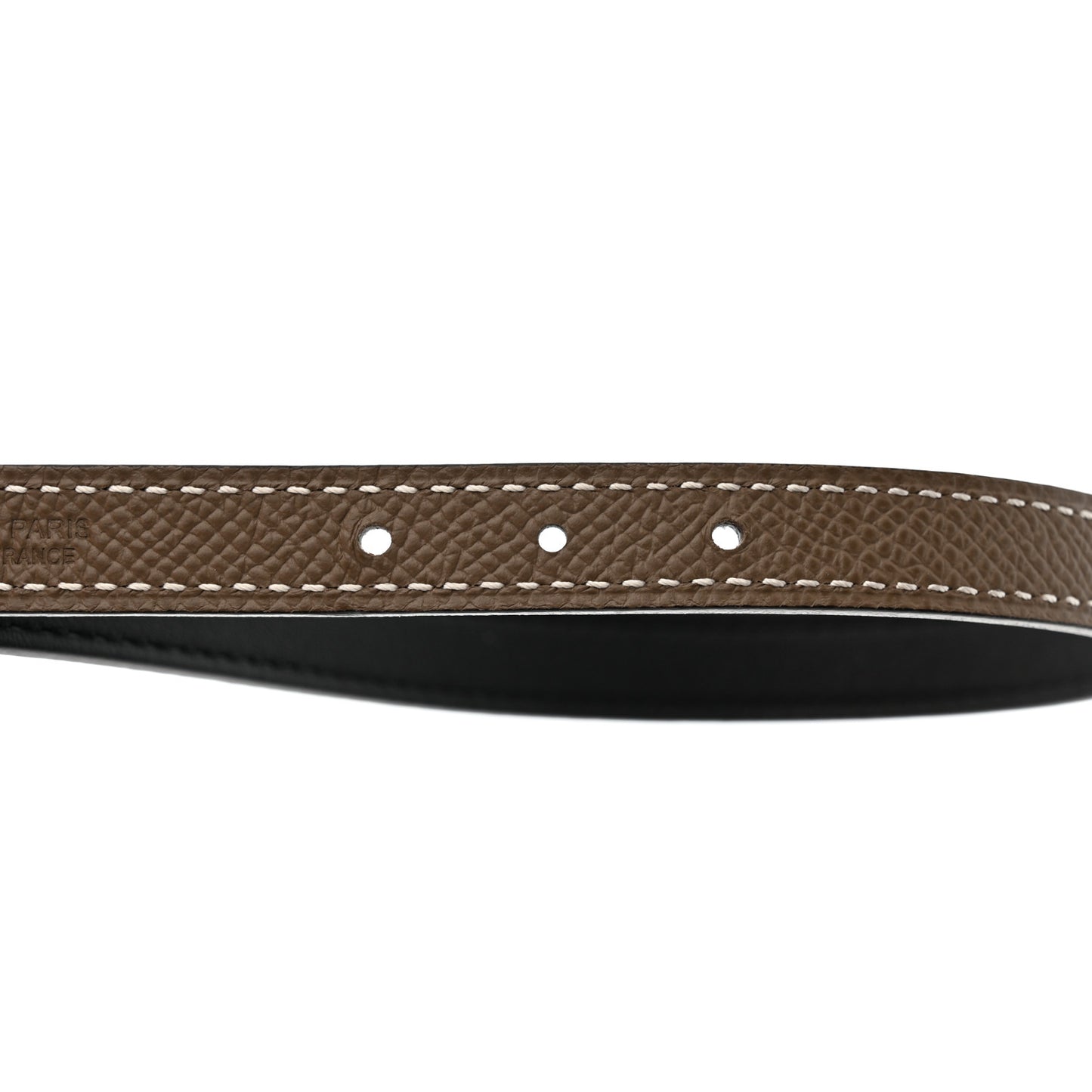 Epsom Swift 13mm H Belt 75 30 Etoupe Black
