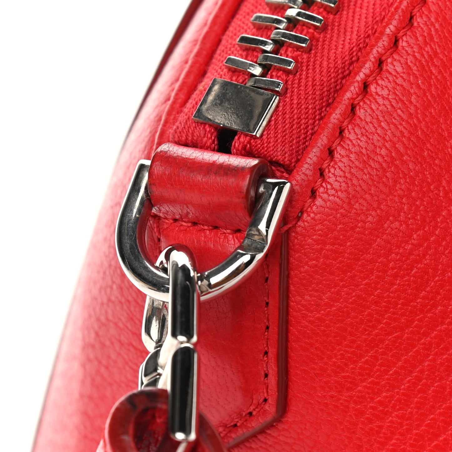 Sugar Goatskin Mini Antigona Red