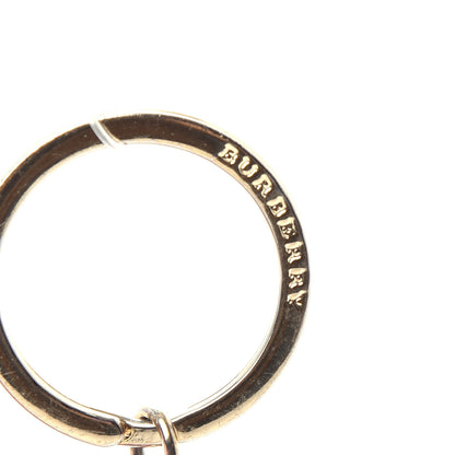 Burberry Metallic Thomas Bear Key Ring Gold 3 of 3