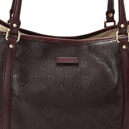 Gucci Imprime Monogram Medium Joy Tote Bag Bordeaux 8 of 14