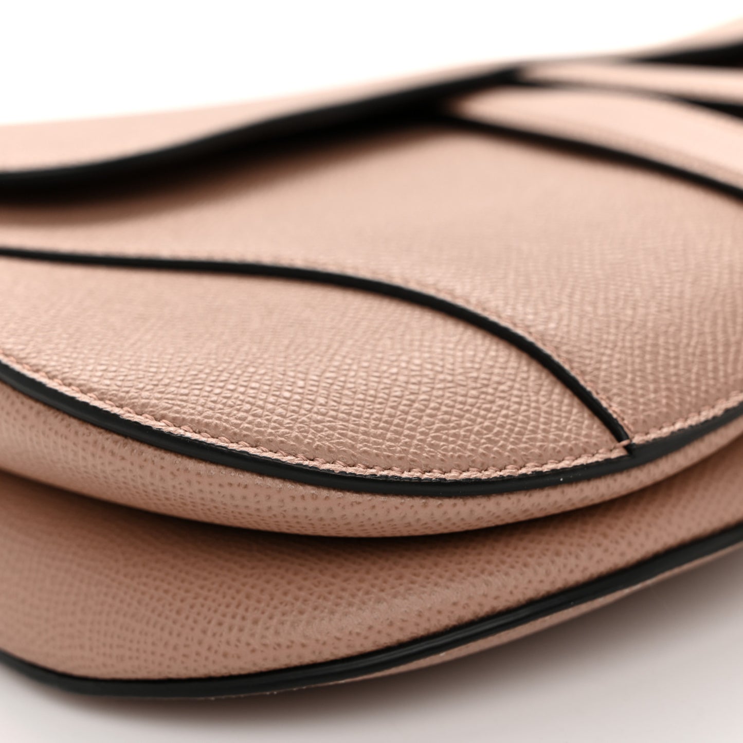 Grained Calfskin Saddle Bag Fard