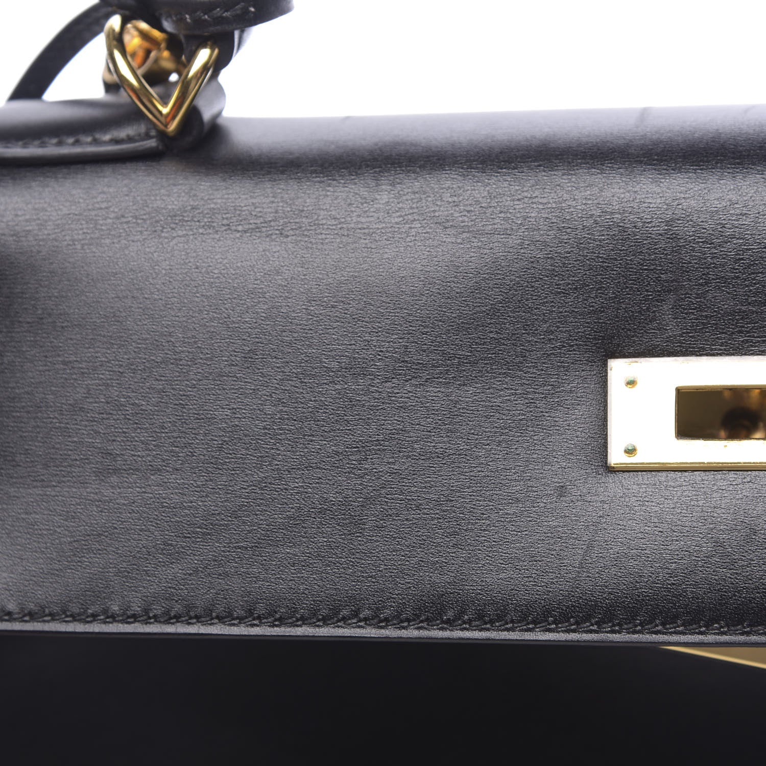 Hermes Box Kelly Retourne 32 Black 8 of 15