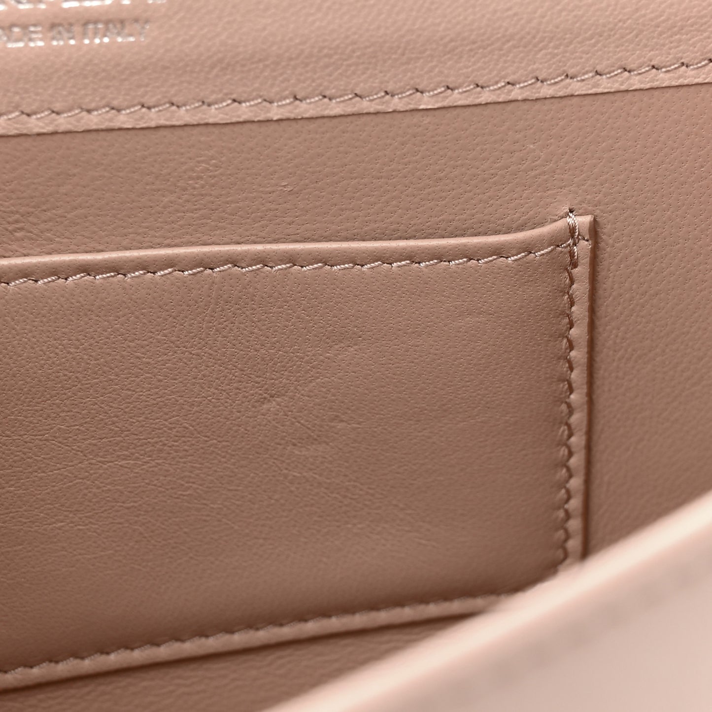 Nappa Impunture Small Diagramme Crossbody Bag Cipria