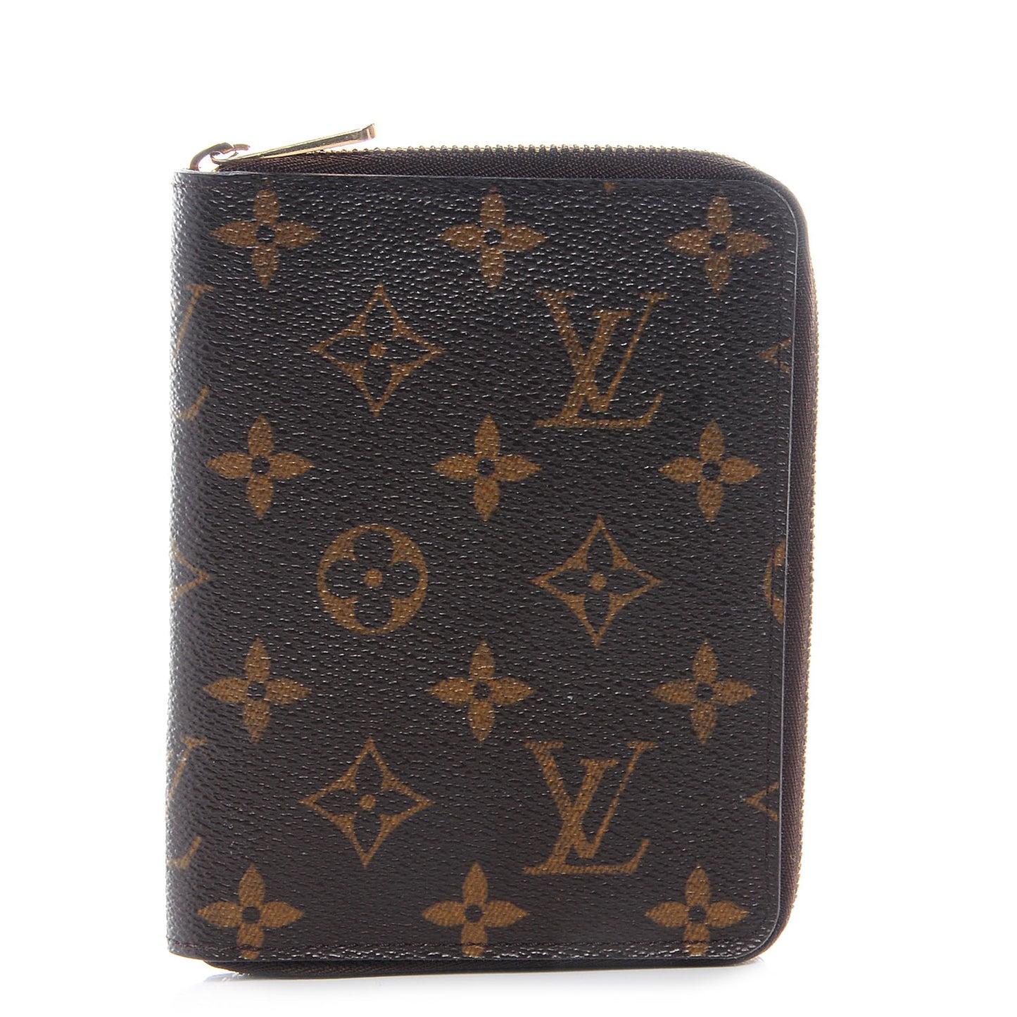 Monogram Zipped Passport Holder Wallet