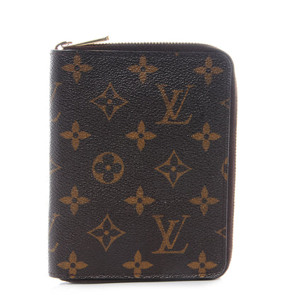 Louis Vuitton Monogram Zipped Passport Holder Wallet 1 of 8