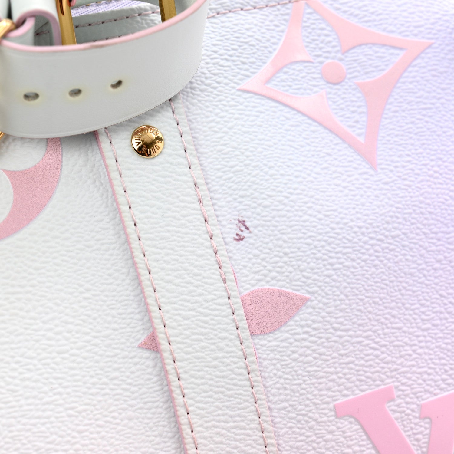 Louis Vuitton Monogram Giant Spring In The City Keepall 45 Sunrise Pastel 10 of 10