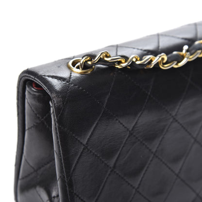 Chanel Lambskin Quilted Mini Flap Black 7 of 10