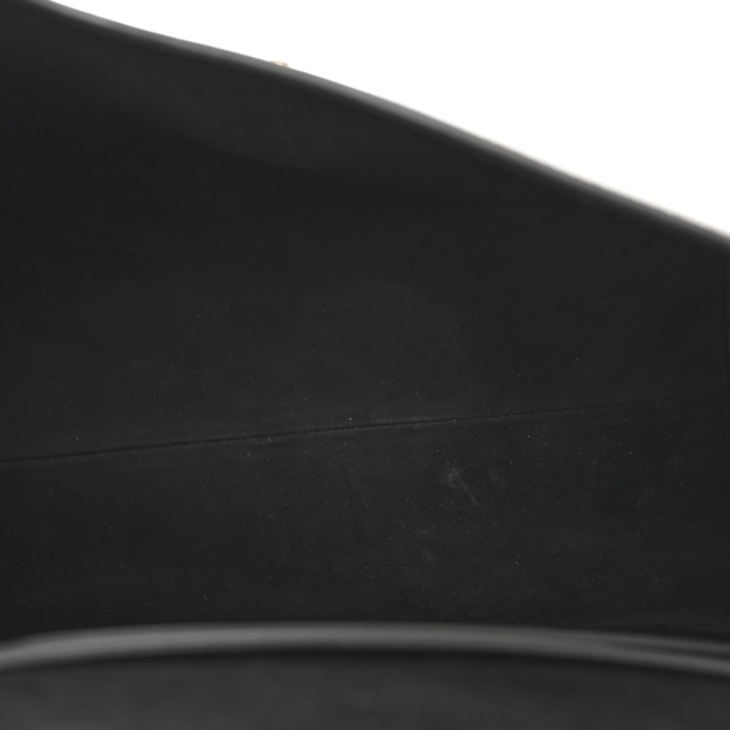 Calfskin Prism Top Handle Bag Black