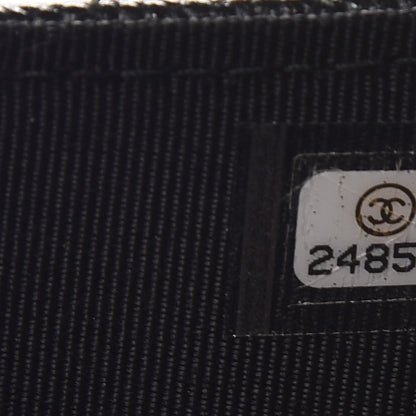 Chanel Iridescent Caviar Quilted Card Holder Black 8 of 9