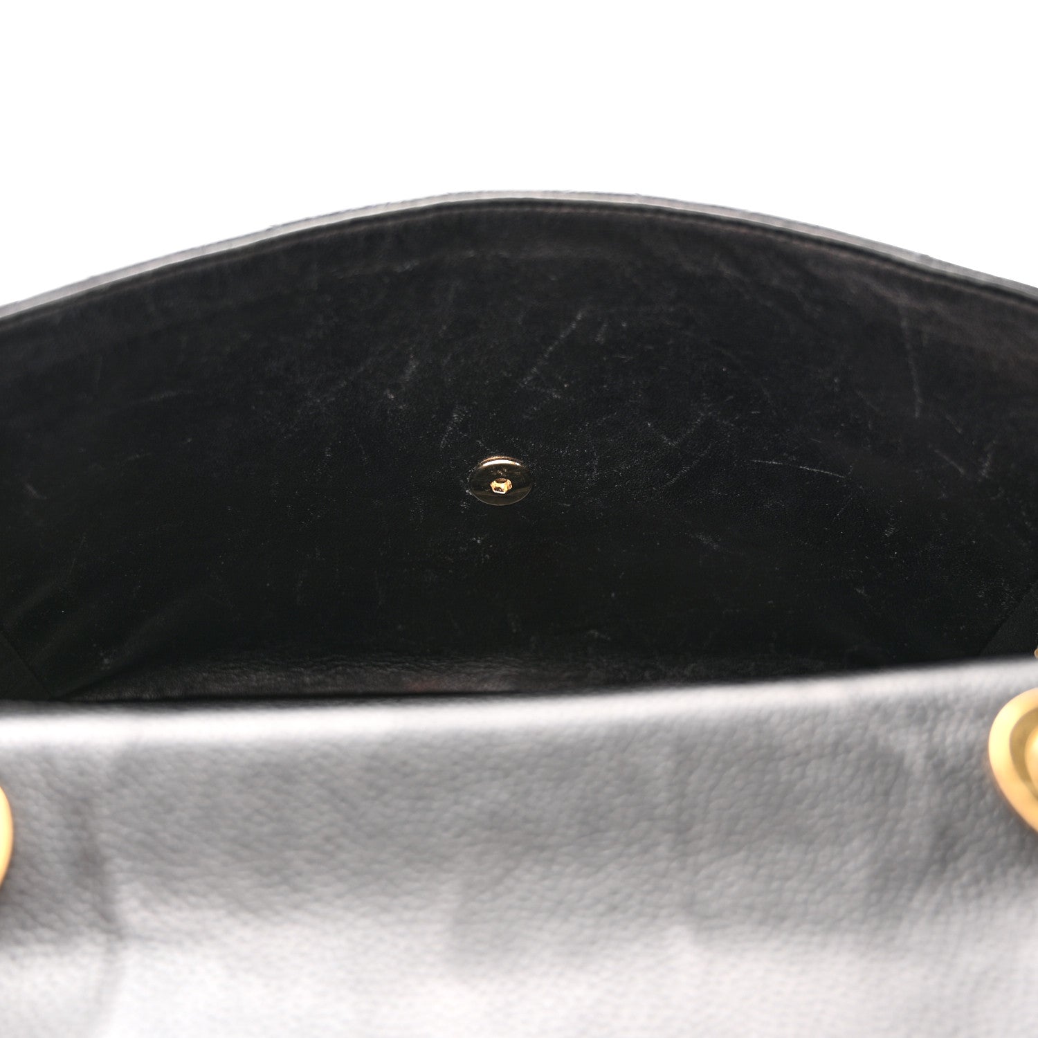 Chanel Caviar Quilted Jumbo Single Flap Black 13 of 15