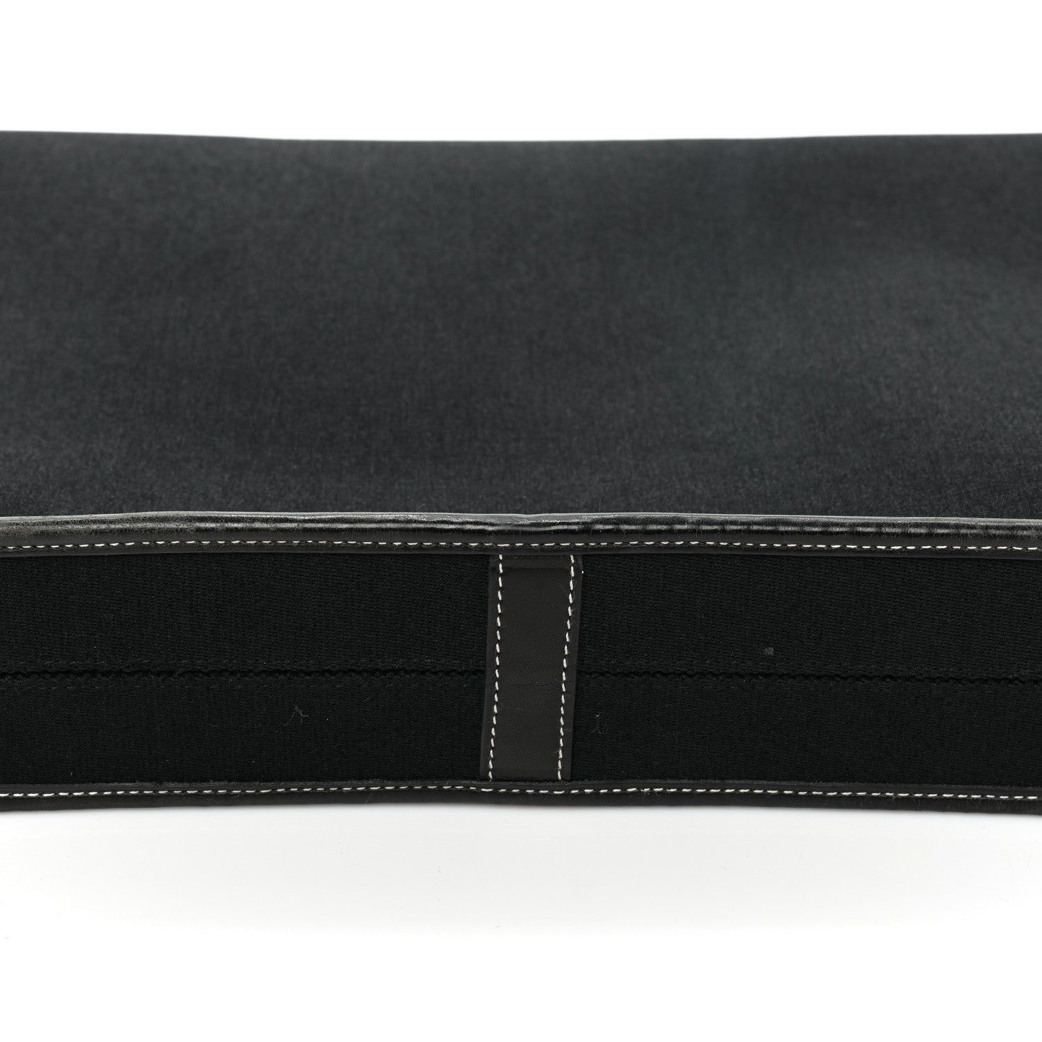 Hermes Toile Officier Buenaventura Briefcase Black 20 of 23