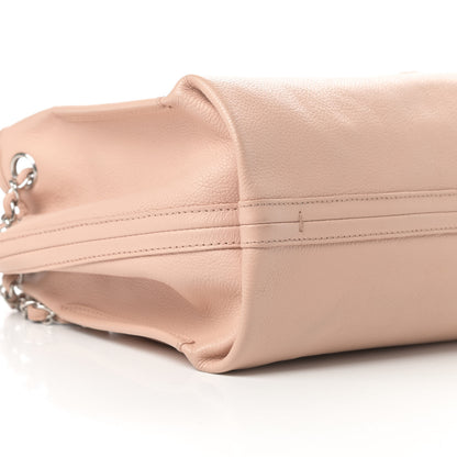 Chanel Caviar Accordion Flap Beige 10 of 19