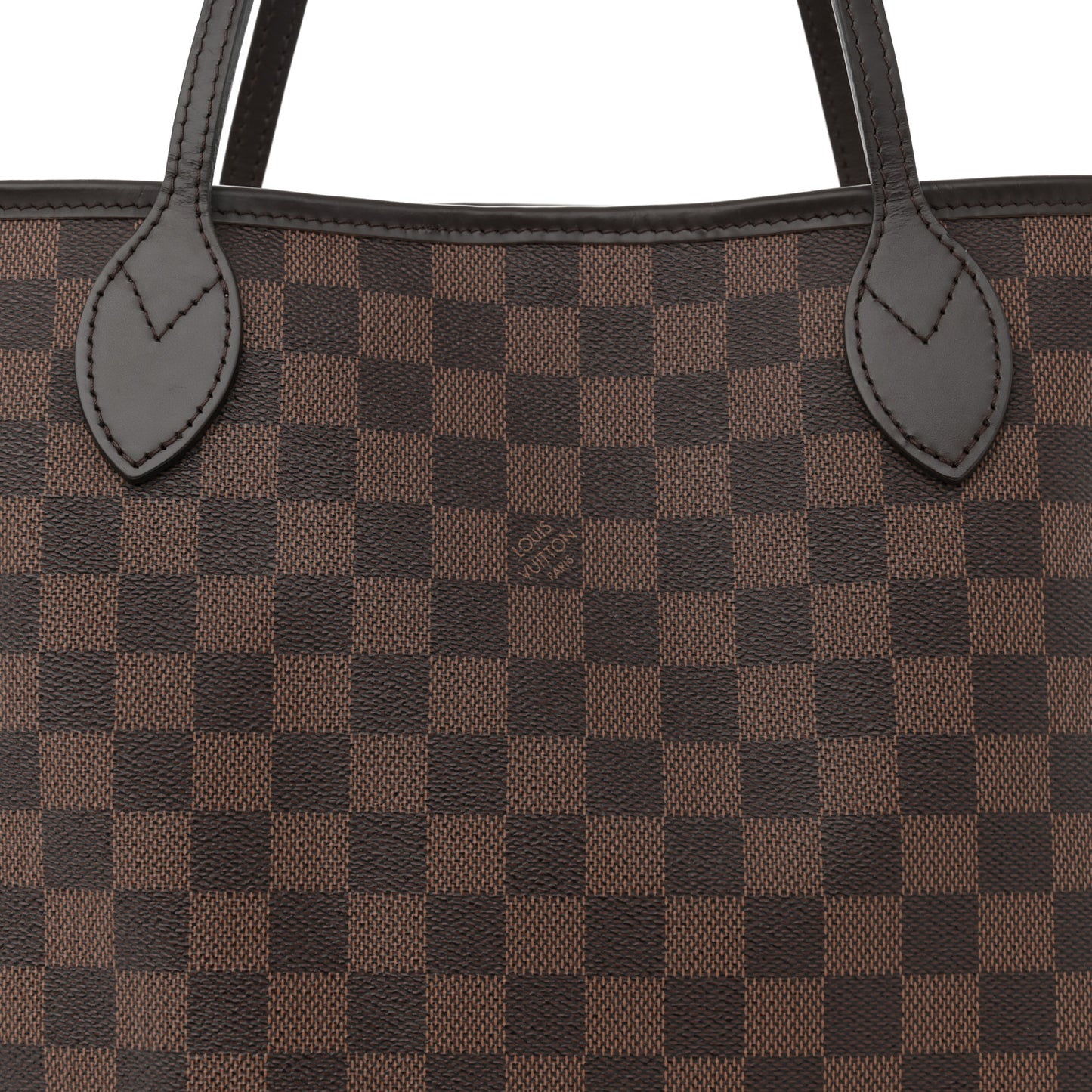 Damier Ebene Neo Neverfull MM Rose Ballerine
