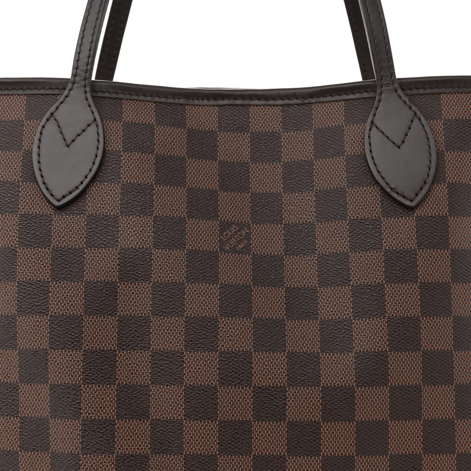 Louis Vuitton Damier Ebene Neo Neverfull MM Rose Ballerine 8 of 14