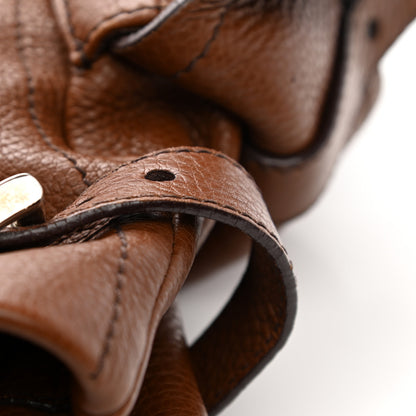 Prada Vitello Daino Buckle Shoulder Bag Tabacco 13 of 16