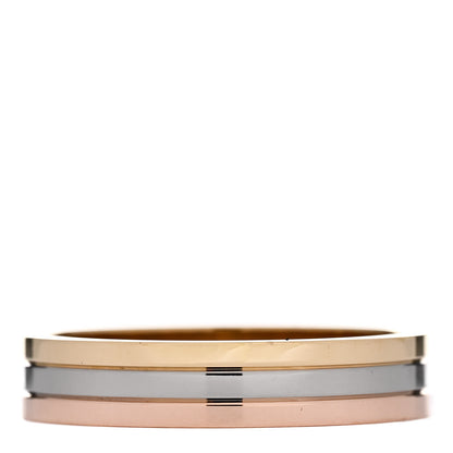 Cartier 18K Pink White Yellow Gold 4.8mm Vendome Louis Cartier Wedding Band Ring 63 10.5 3 of 5