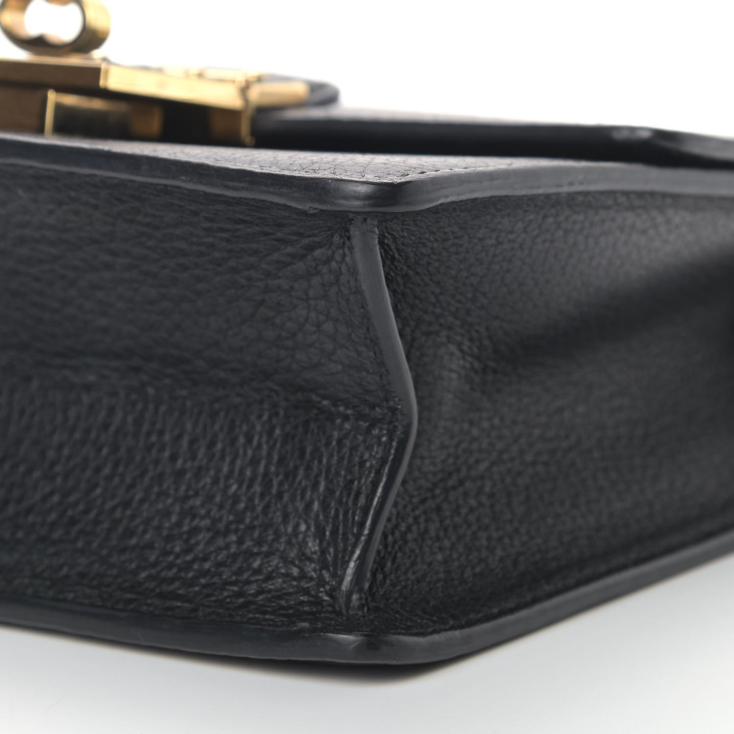 Calfskin Box Bag Black