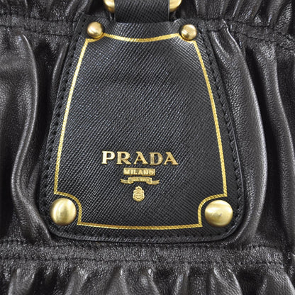 Prada Nappa Gaufre Tote Dark Coffee 9 of 9