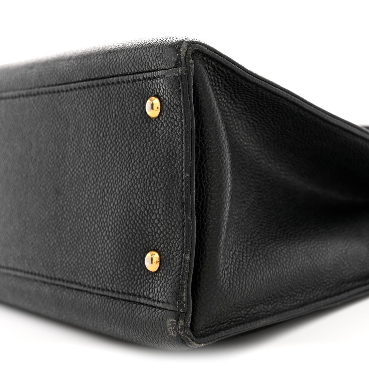 Chanel Caviar Shoulder Bag Black 10 of 12