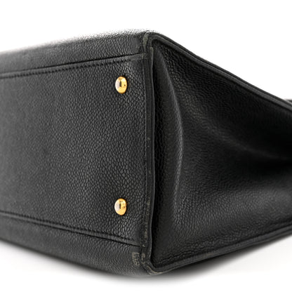 Chanel Caviar Shoulder Bag Black 10 of 12