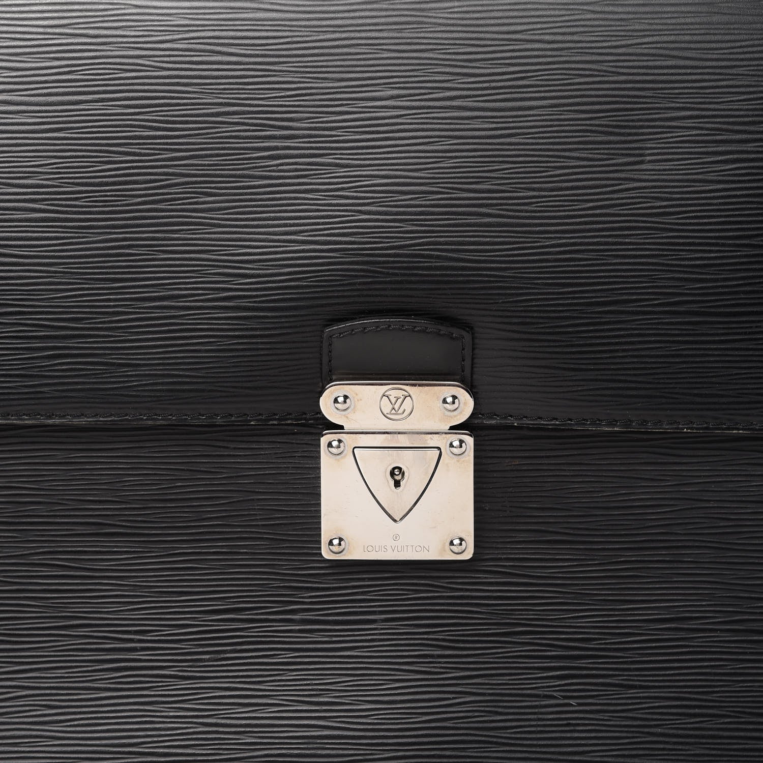 Louis Vuitton Epi Robusto 2 Compartment Briefcase Black 9 of 11