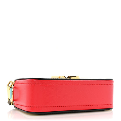 Marc Jacobs Saffiano Small Snapshot Camera Bag Porcelain Multi 4 of 10