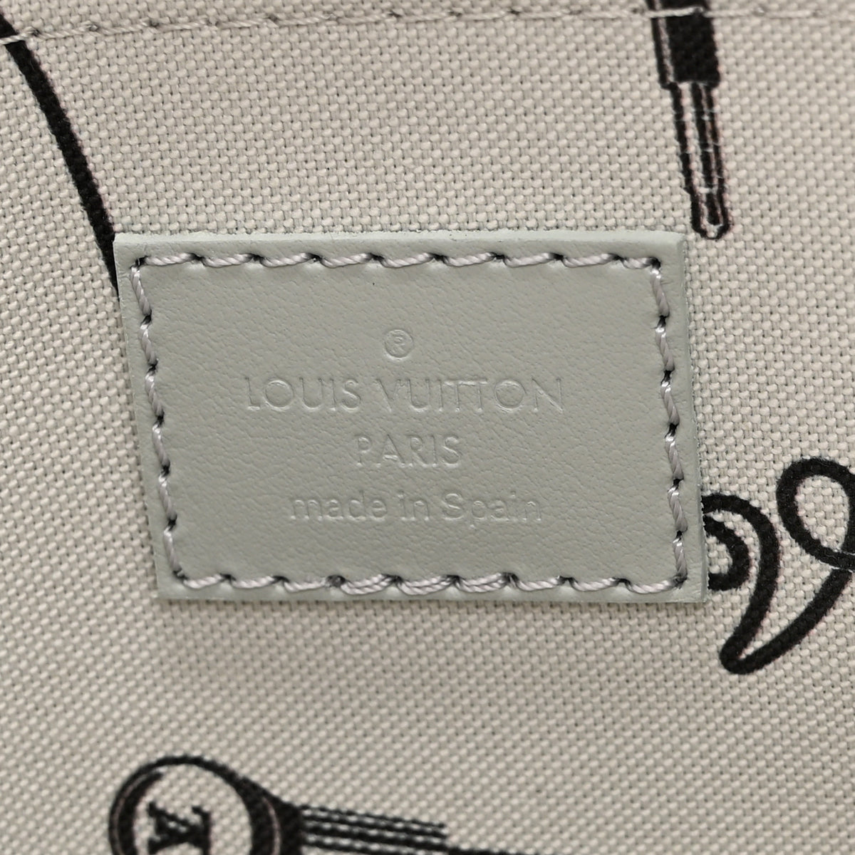 Louis Vuitton Monogram Iridescent Nil Gradient Grey 7 of 10