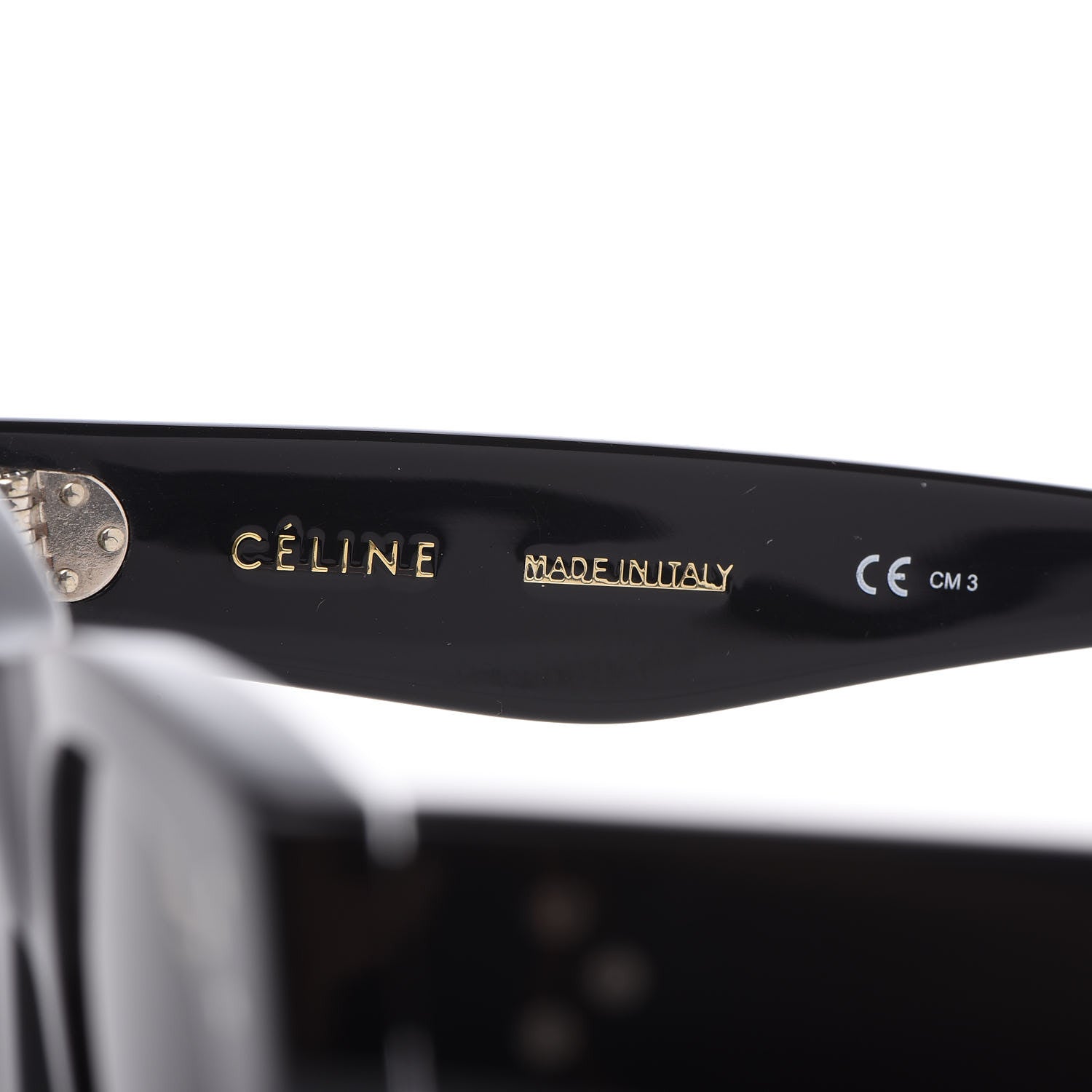 Celine Catherine Sunglasses CL 41098/F/S Black Havana 6 of 7