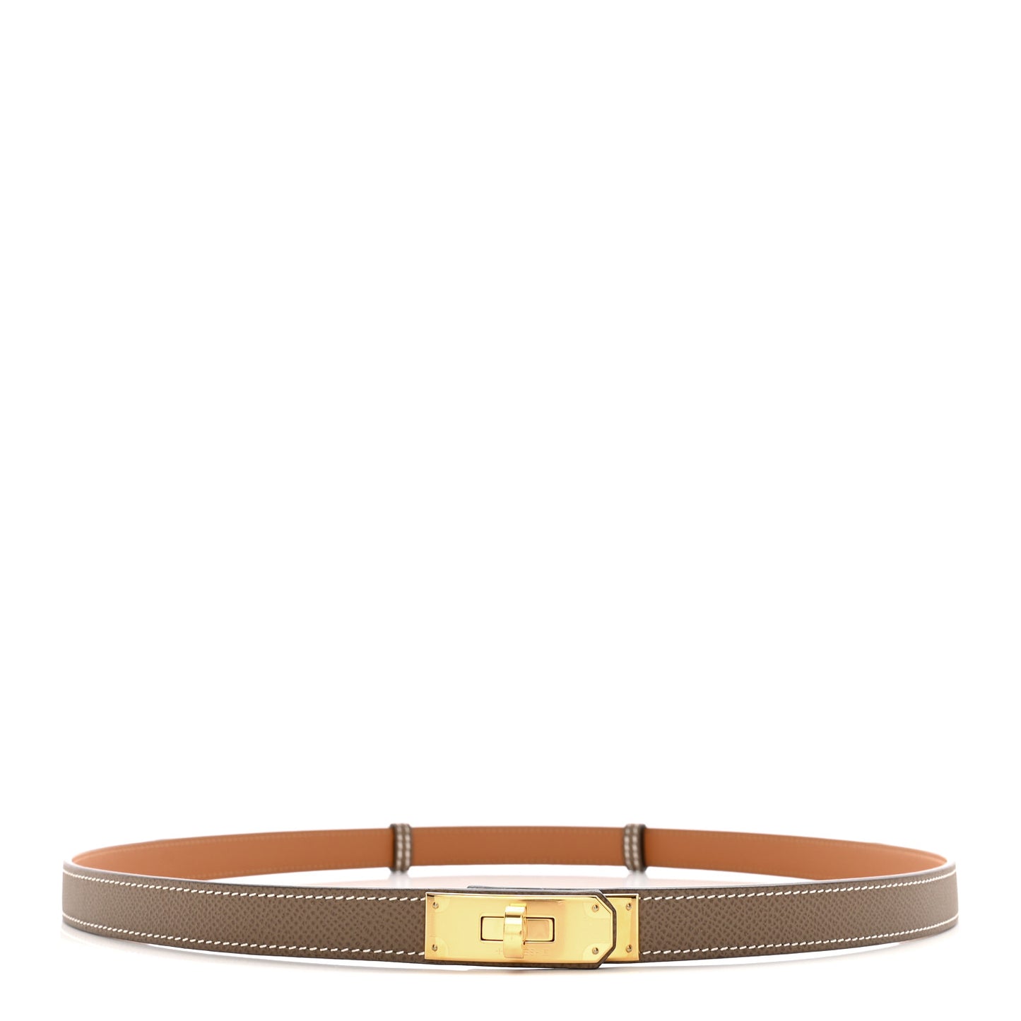 Epsom Kelly Belt Etoupe