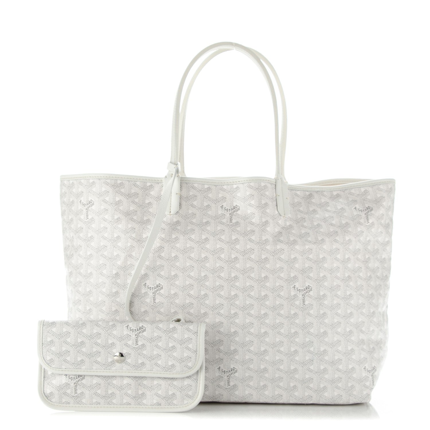 Goyard Goyardine Saint Louis PM White 1 of 6