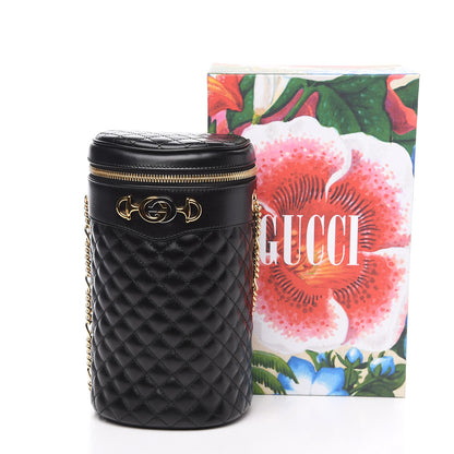 Gucci Calfskin Trapuntata Zumi Belt Bag Black 9 of 9