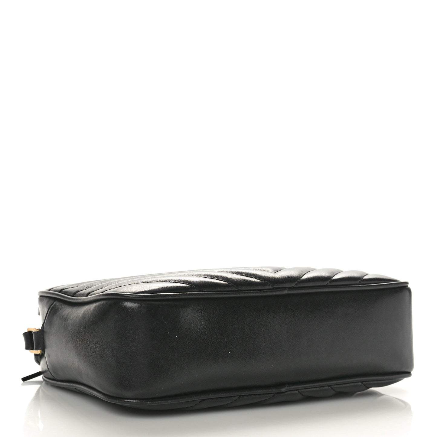 Calfskin Matelasse Monogram Lou Camera Bag Black