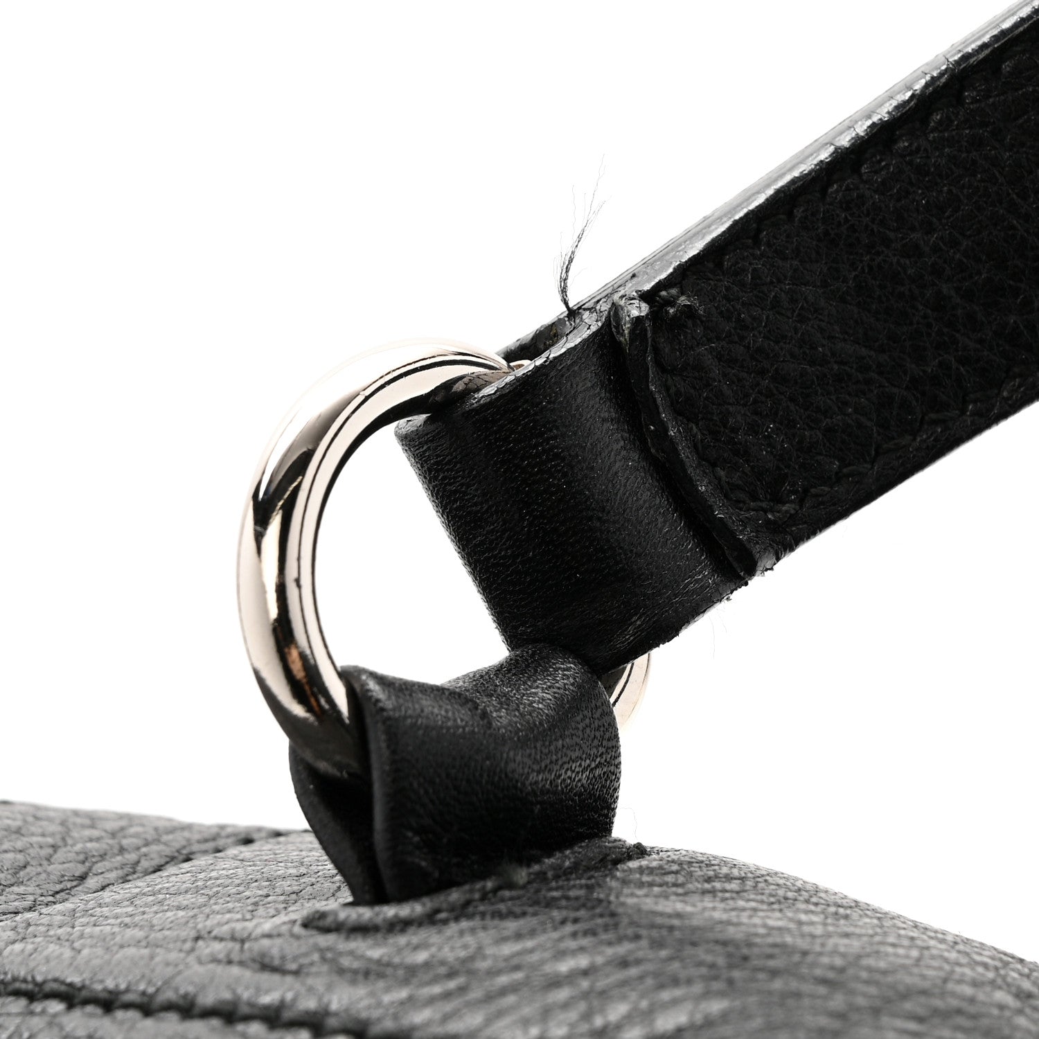 Saint Laurent Calfskin Canvas Large Muse Two Black 11 of 16